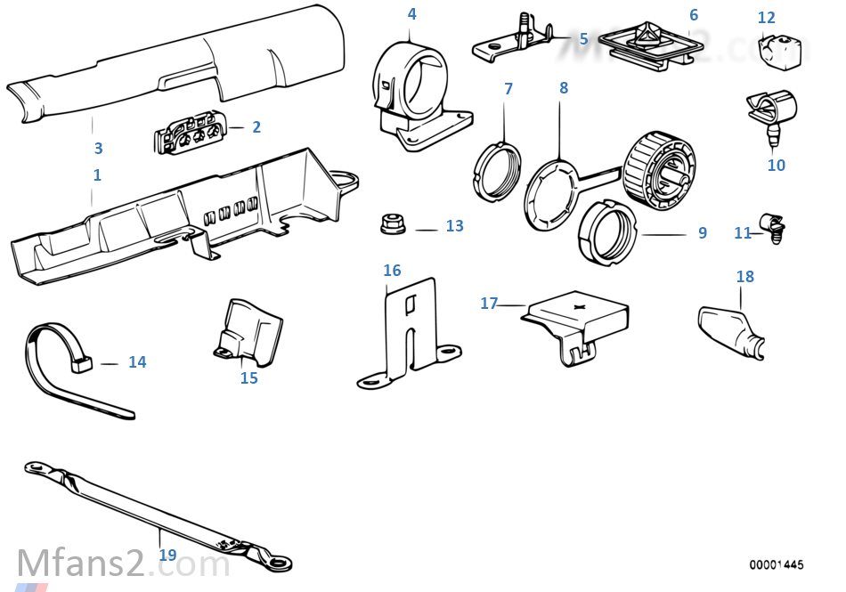 Cable Harness Fixings