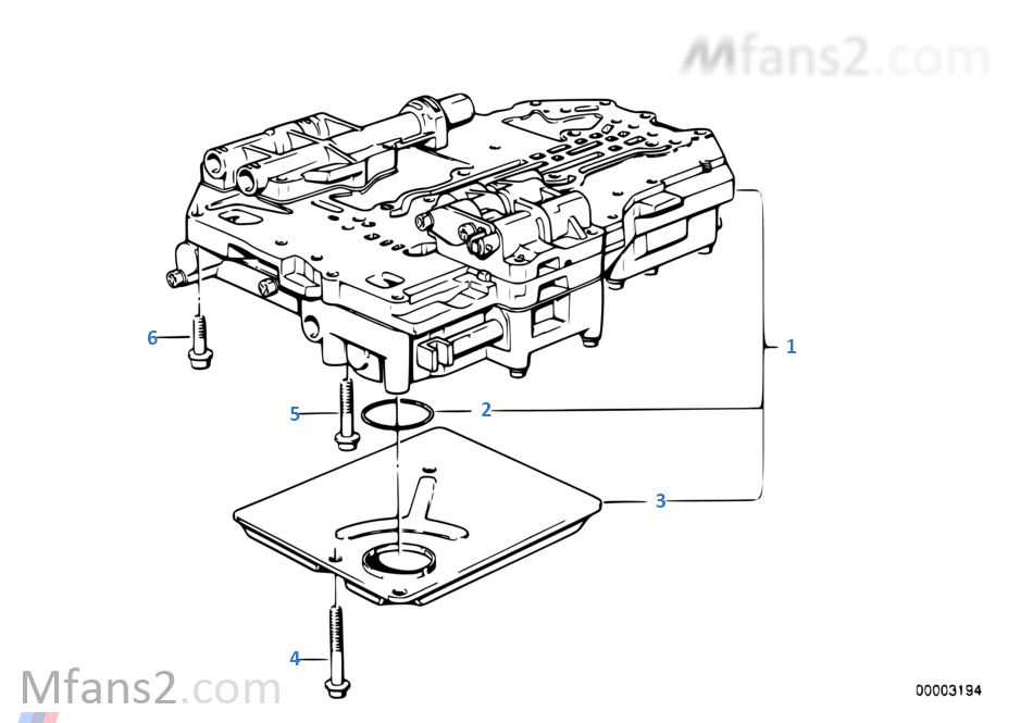 ZF 4HP22/24-H Schaltgerät + Anbauteile