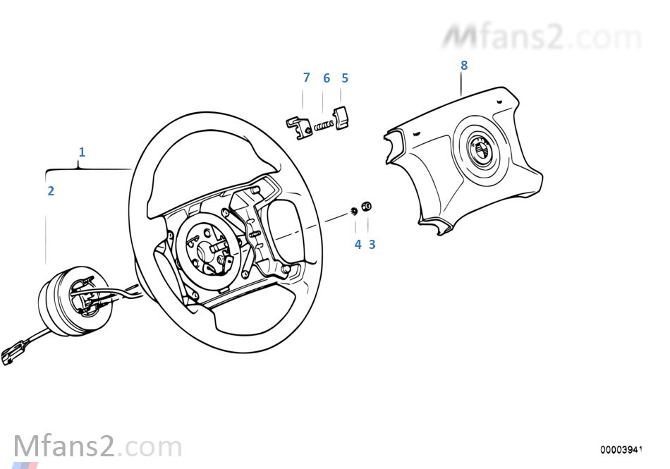Рулевое колесо M Technic с НПБ