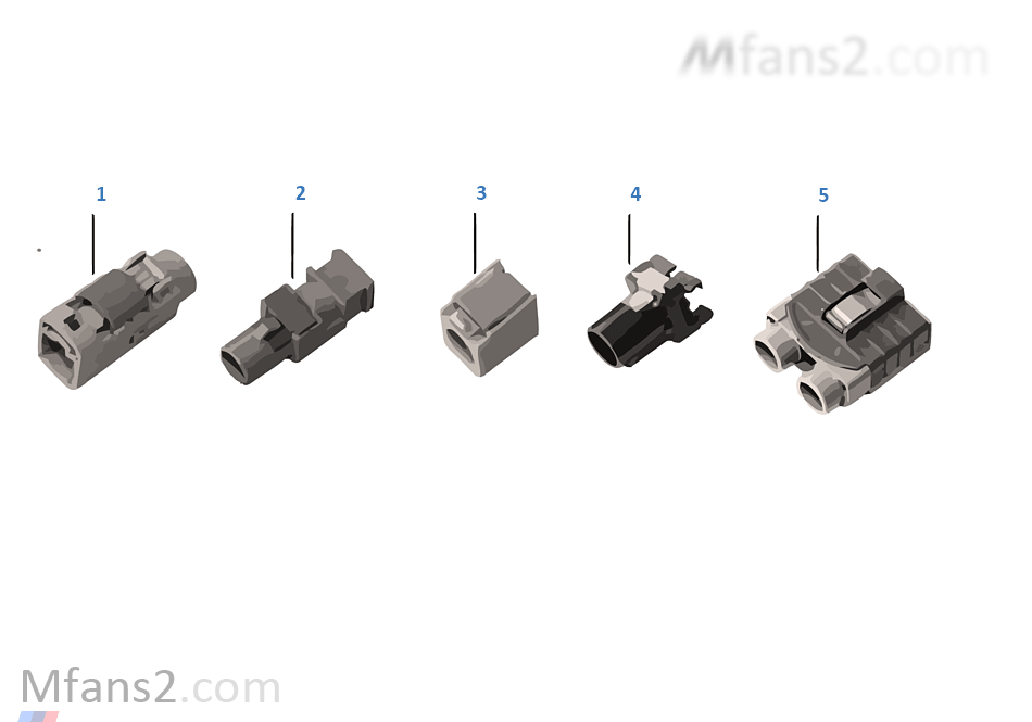Repair parts, coaxial cable housing