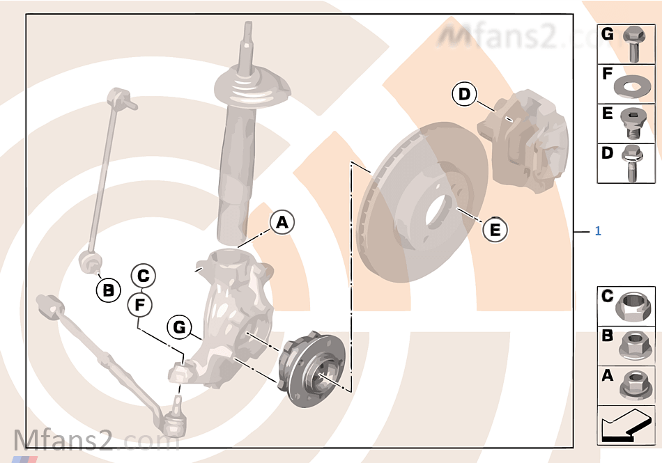 Kit, wheel bearing, front / Value Line