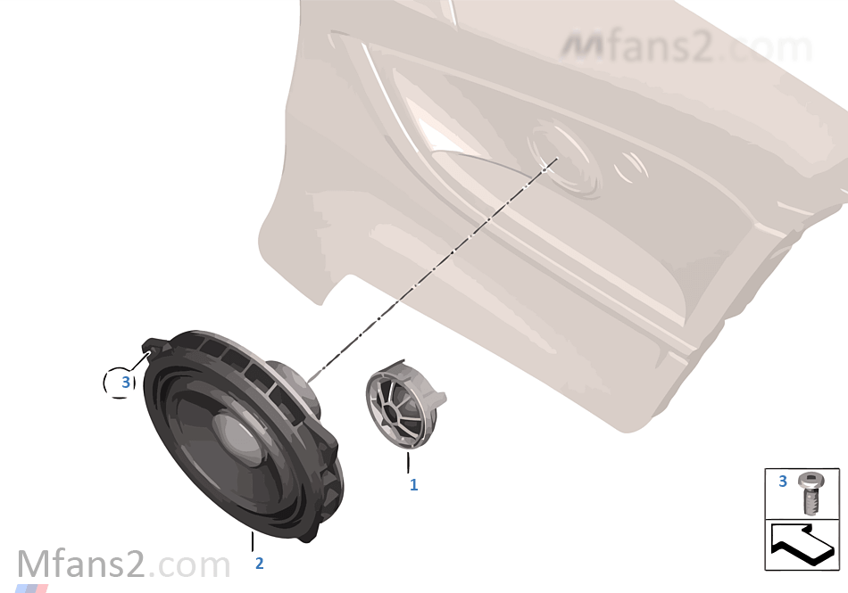 Separate components, speakers, rear