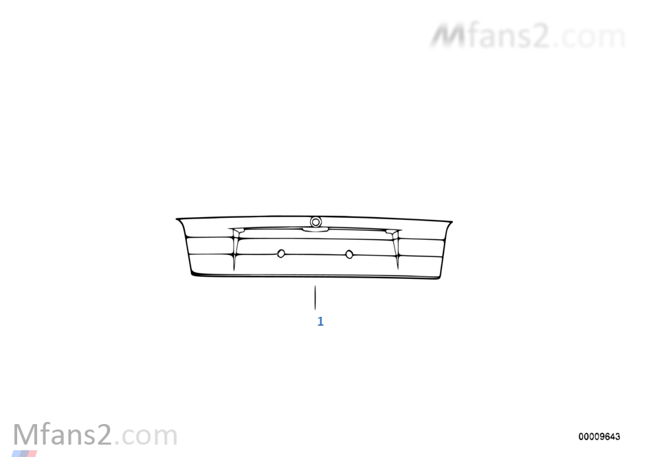 장식-트렁크 트림 패널