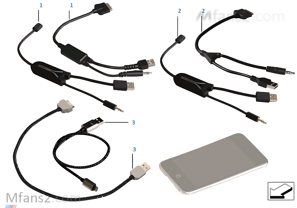 Kabelový adaptér Apple iPod / iPhone