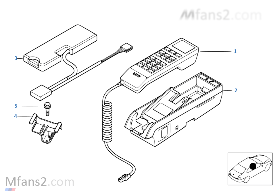 Single parts, SA 629, center console