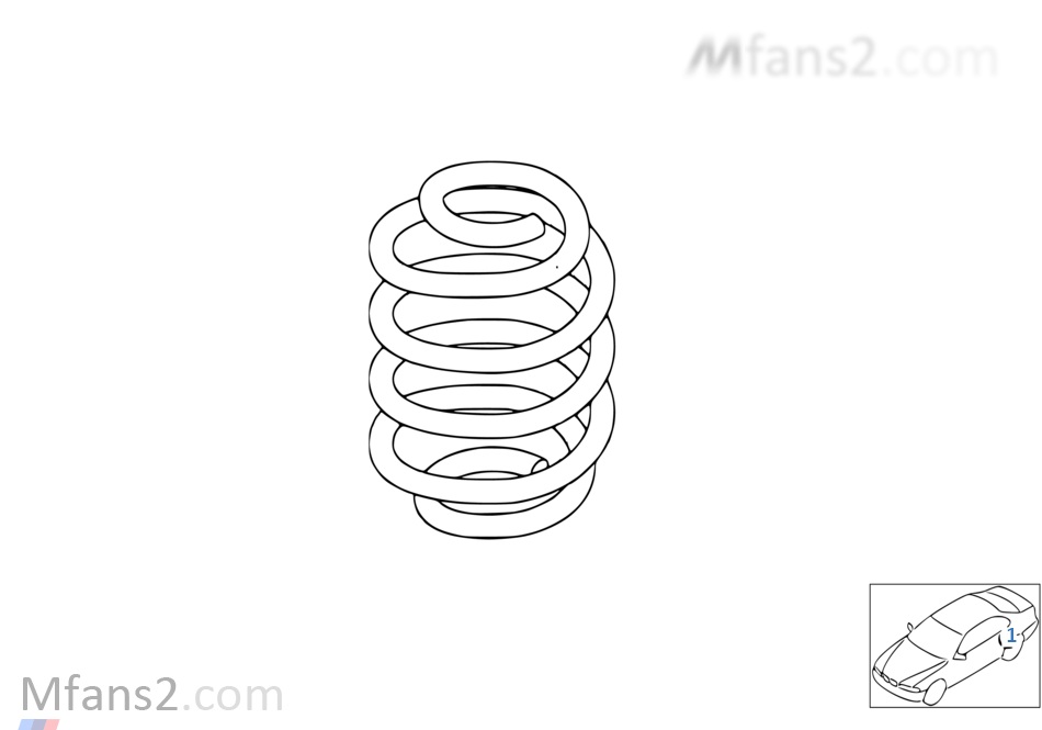 Barrel spring rear