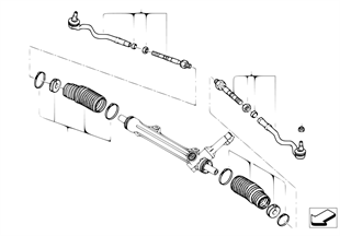 Direksiyon çubuk düzeni/Rot kolları