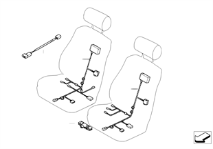導線組 標準型 / 跑車座椅 手動