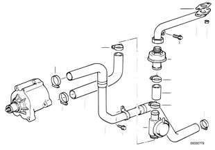 Abgasschadstoff-Reduzierung-Luftpumpe