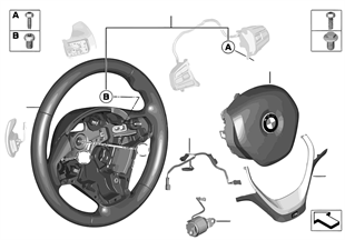 M Sport.volant airbag multif./řaz.volant