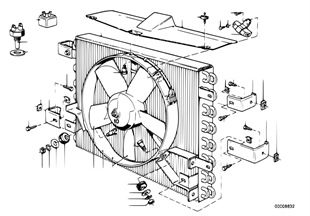 Klima kondensatörü/Ek fan