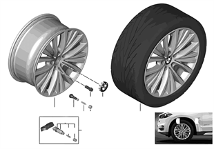 BMW LA wheel Multi-Spoke 448 — 19''