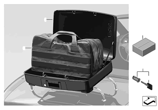Чемодан/ чемодан для багажника Z3