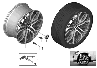BMW LA wheel Y Spoke 375 BMW Performance