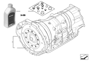 Boîte automatique GA6HP26Z-4 roues motr.