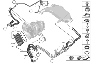 Cooling system — turbocharger/boost air